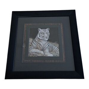 Framed Tiger Art Print